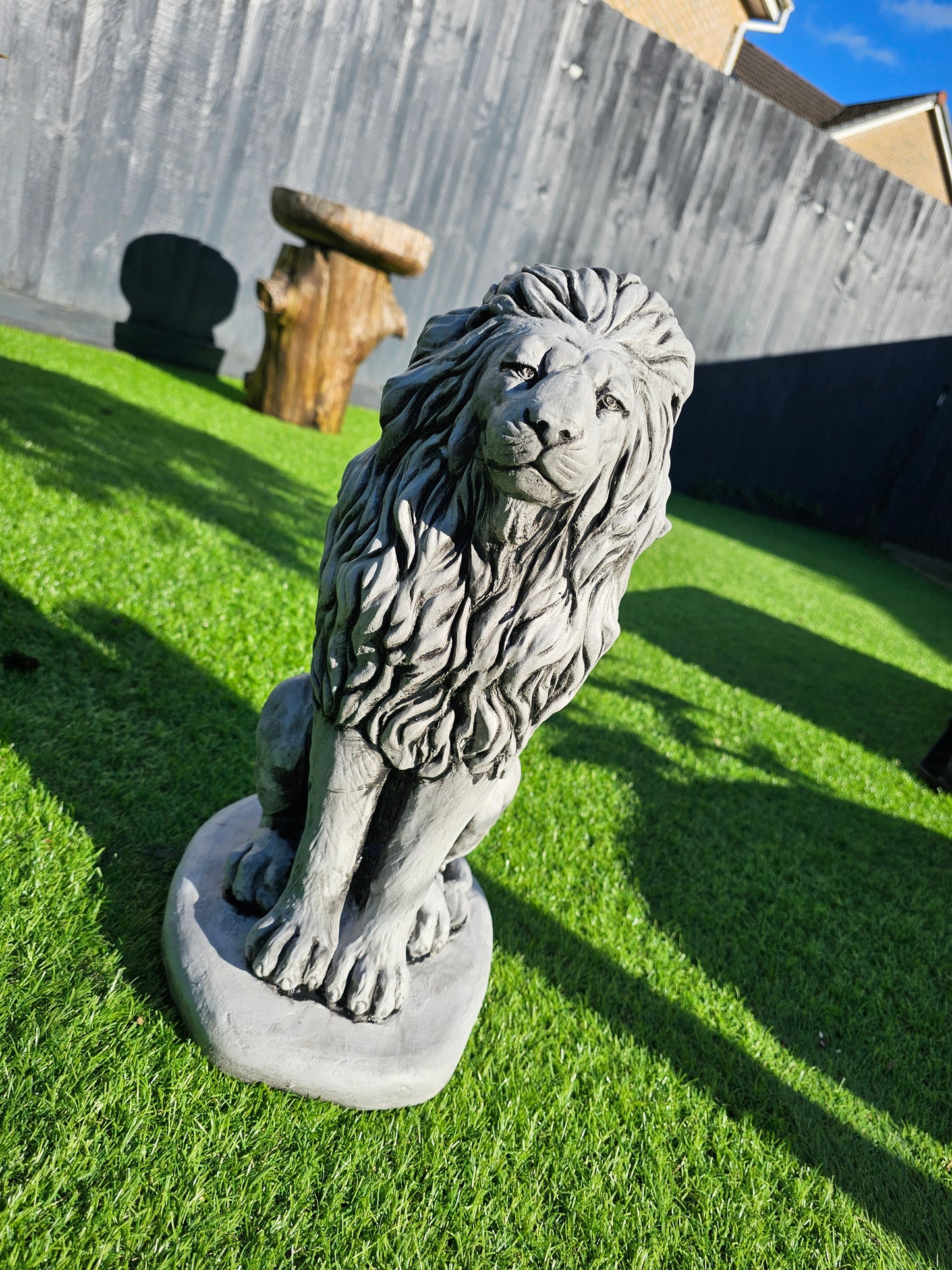 Lion statue