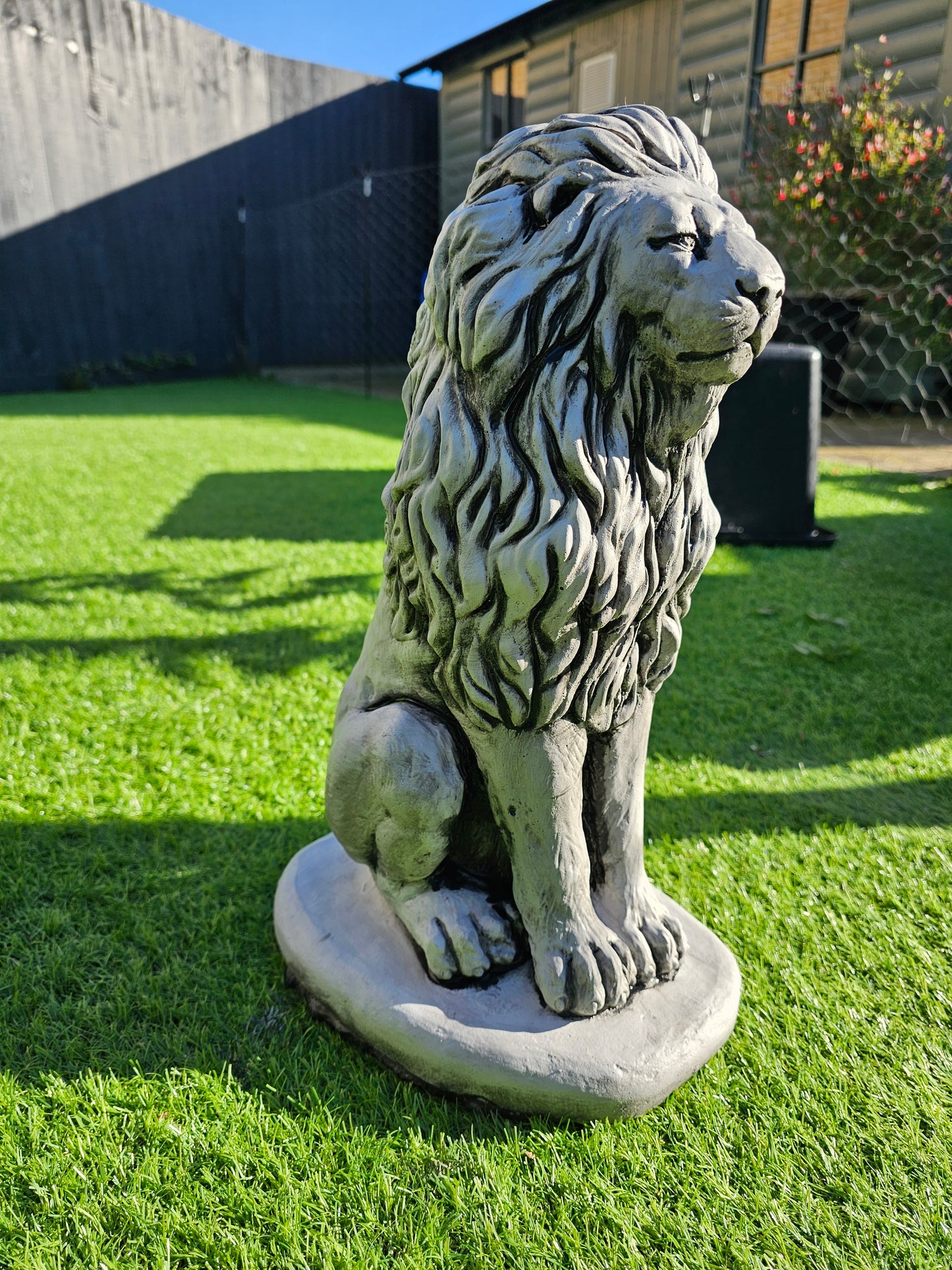 Lion statue